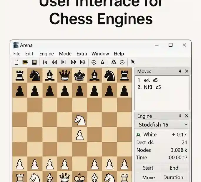 Chess Engine Tournament in Arena GUI