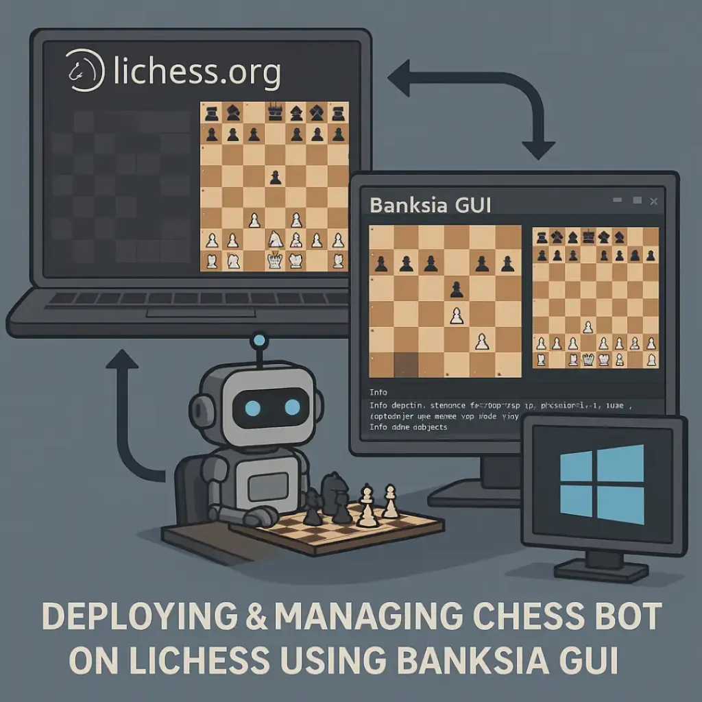 Lichess with Banksia GUI