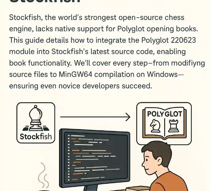 Polyglot into Stockfish