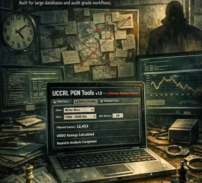 PGN Tools Suite (Split + ORDO + BayesElo)