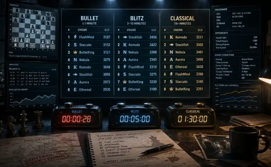 time control engine rankings