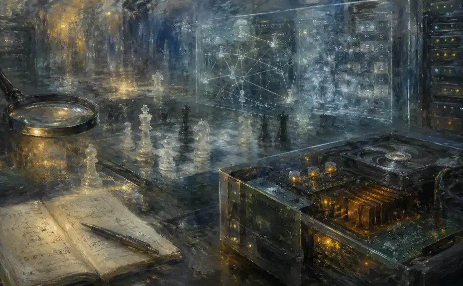 hardware transparency computer chess