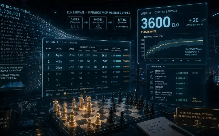 Sample Size in Chess Engine Rating Lists